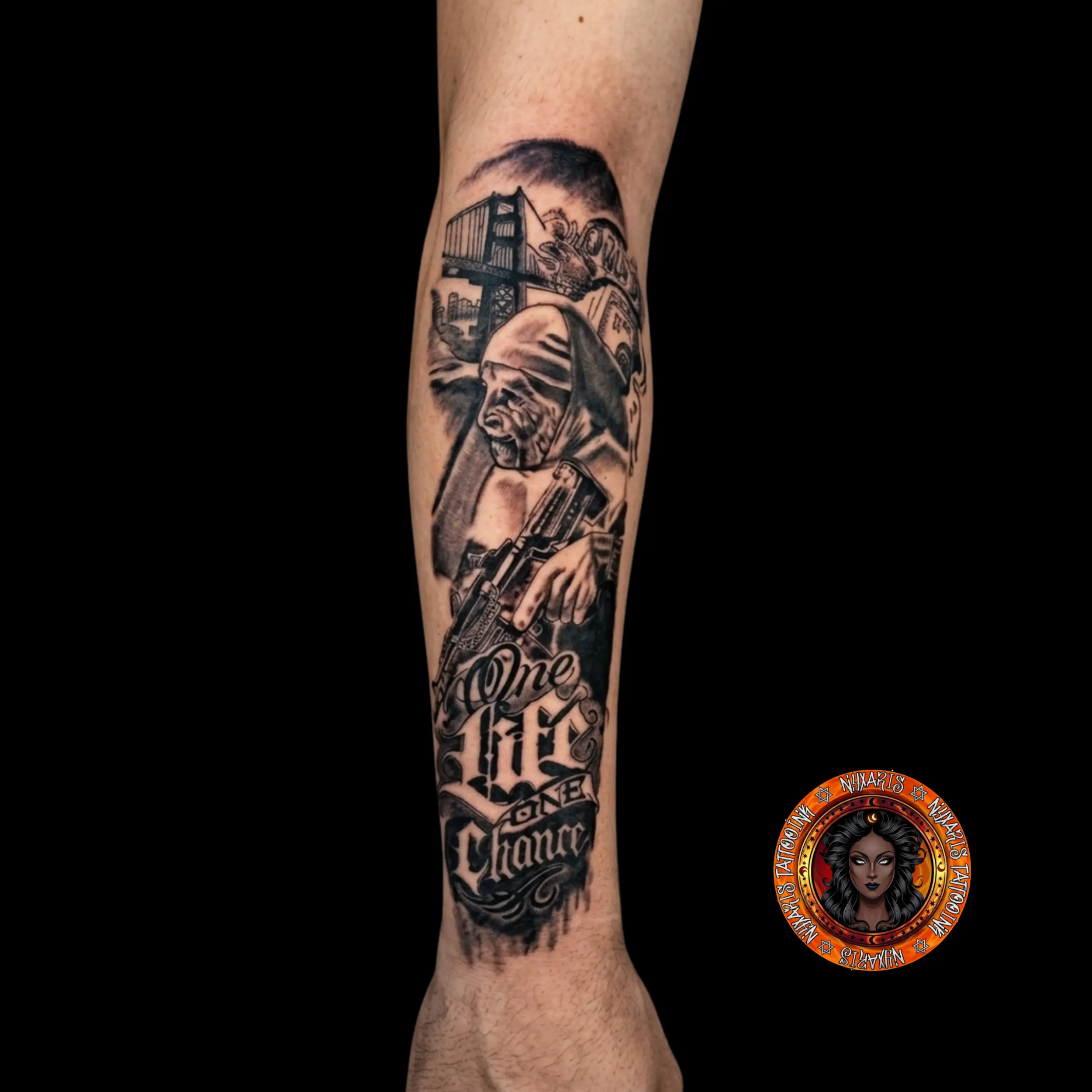 İzmir Realism Dövme - Nyxaris Tattoo Ink
